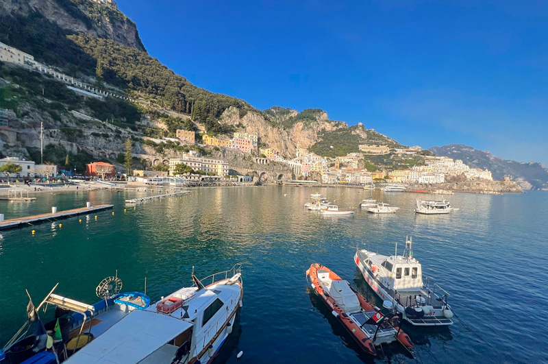 Il porto di Amalfi